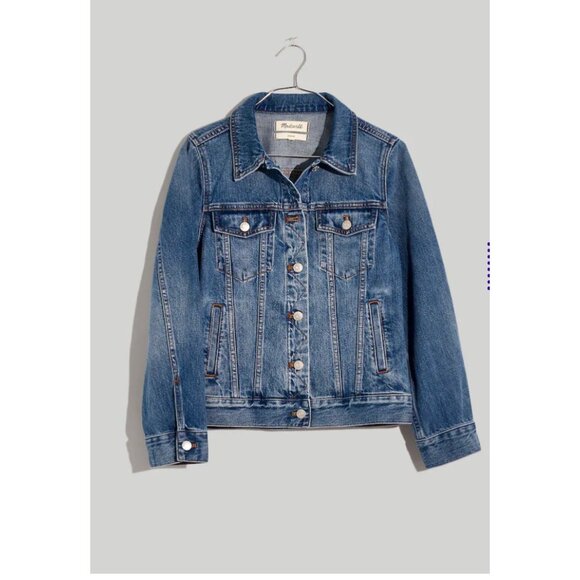 Madewell Blue Jean Jacket - Picture 1 of 9